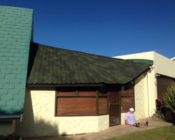 Onduvilla installed onto existing lapa structure