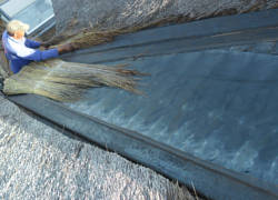 Fire Retardant Membrane for Thatch Roof