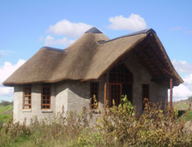 Eastern Cape Thatching Project - the main house