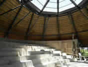 Internal view of the amphitheatre in Mvezo