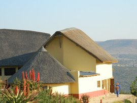 Mvezo admin block thatched roof